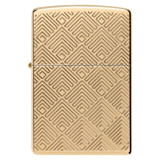 Zippo Armor High Polish Brass Pattern Design - 48570 - Hình ảnh 3