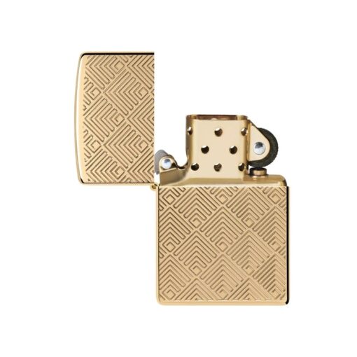 Zippo Armor High Polish Brass Pattern Design - 48570 - Hình ảnh 2