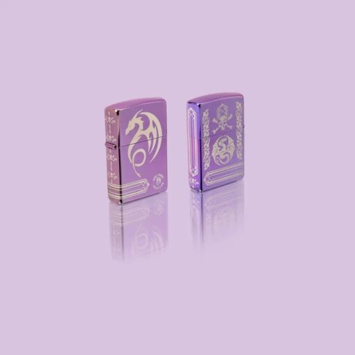 Zippo Anne Stokes Dragon Laser 360 High Polish Purple - 48574 - Hình ảnh 10