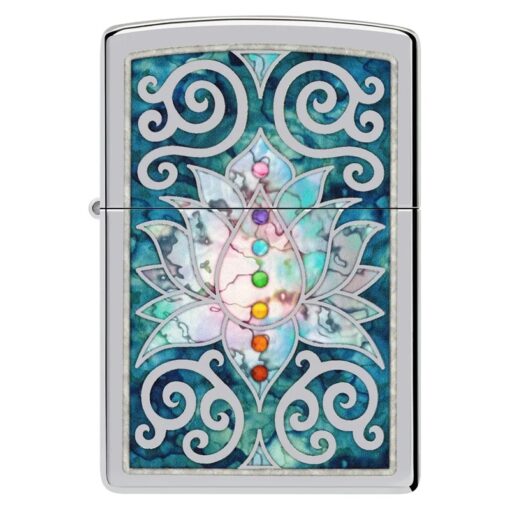 Zippo Lotus Flower Design - 48592 - Hình ảnh 3