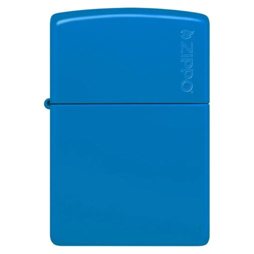 Zippo Classic Sky Blue Matte Zippo Logo - 48628ZL - Hình ảnh 3