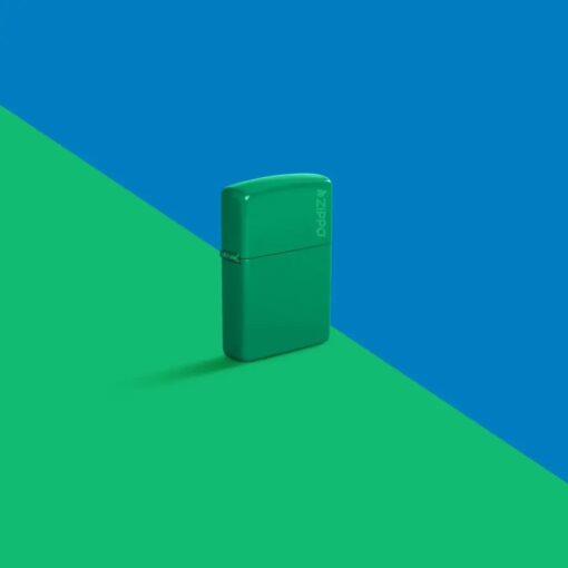 Zippo Classic Grass Green Matte Zippo Logo - 48629ZL - Hình ảnh 7