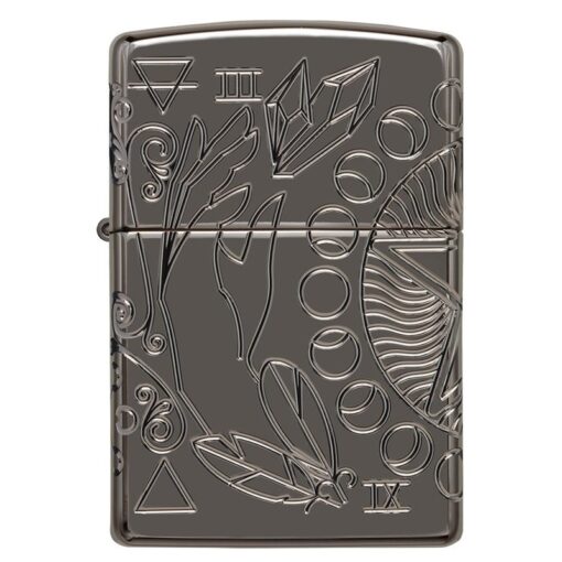 Zippo Armor Wicca Design Black Ice - 49689 - Hình ảnh 4