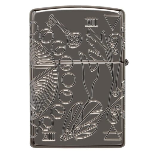 Zippo Armor Wicca Design Black Ice - 49689 - Hình ảnh 5
