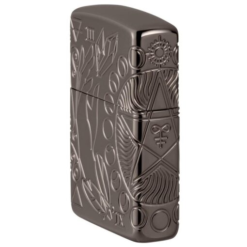 Zippo Armor Wicca Design Black Ice - 49689 - Hình ảnh 6