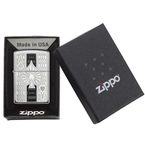 Zippo Ace High Polish Chrome - 24196 - Hình ảnh 6