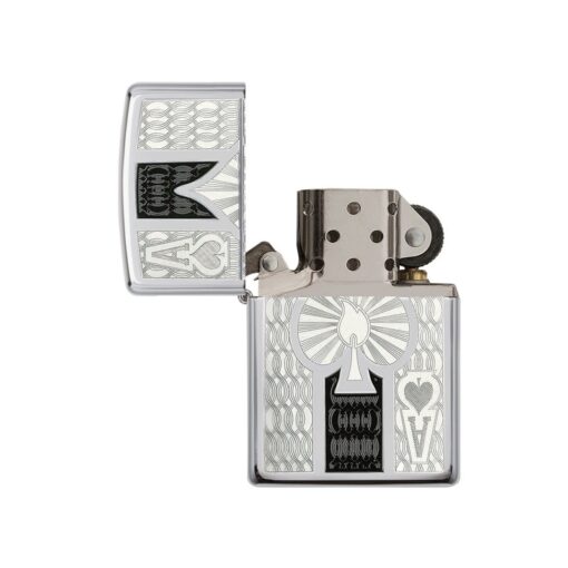 Zippo Ace High Polish Chrome - 24196 - Hình ảnh 2
