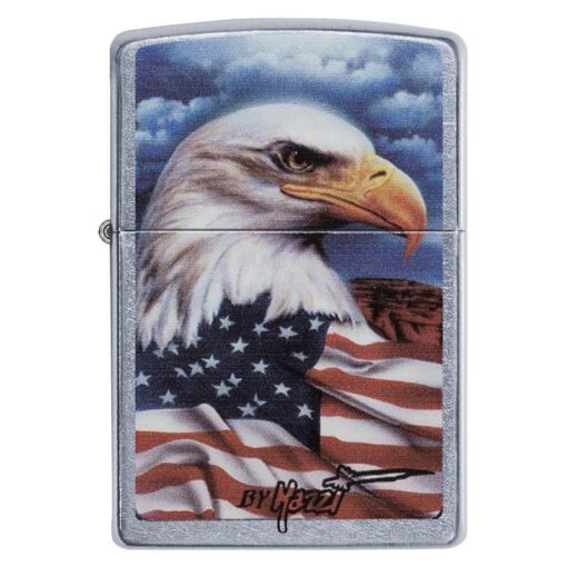 Zippo Mazzi Freedom Watch Street Chrome - 24764 - Hình ảnh 3
