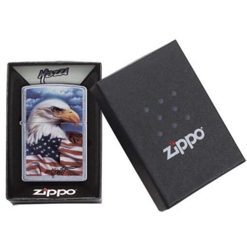Zippo Mazzi Freedom Watch Street Chrome - 24764 - Hình ảnh 6