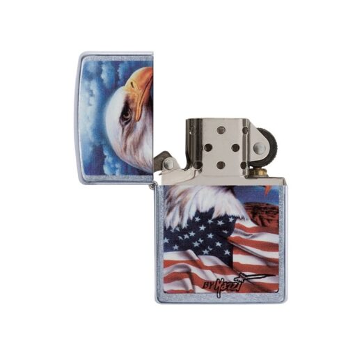 Zippo Mazzi Freedom Watch Street Chrome - 24764 - Hình ảnh 2