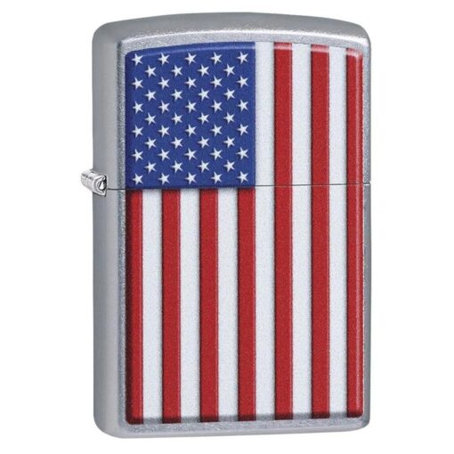 Zippo Patriotic Street Chrome - 29722