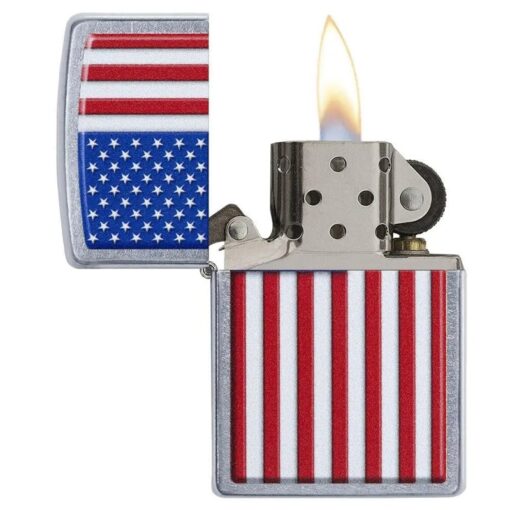 Zippo Patriotic Street Chrome - 29722 - Hình ảnh 4