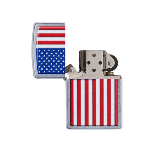 Zippo Patriotic Street Chrome - 29722 - Hình ảnh 2