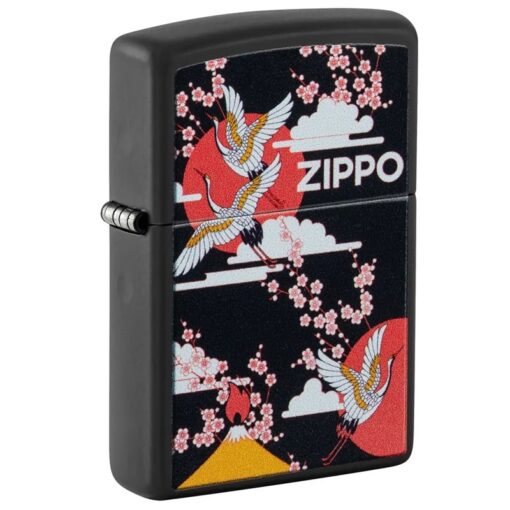 Zippo Kimono Design Black Matte - 48182