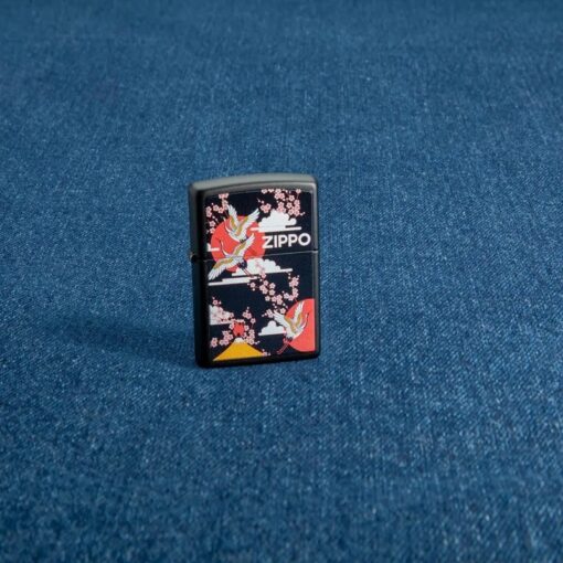 Zippo Kimono Design Black Matte - 48182 - Hình ảnh 7