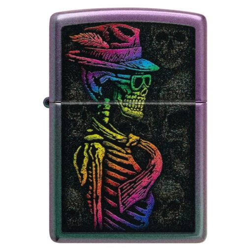 Zippo Colorful Skull Design Iridescent - 48192 - Hình ảnh 3