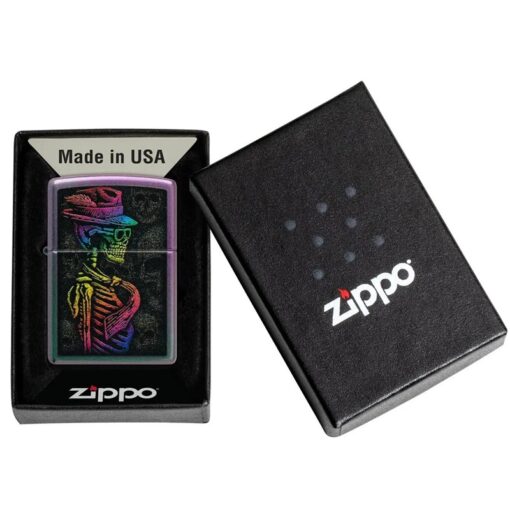 Zippo Colorful Skull Design Iridescent - 48192 - Hình ảnh 6