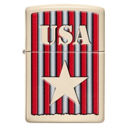 Zippo USA Design Flat Sand - 48204 - Hình ảnh 3