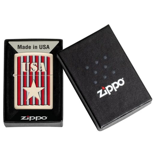 Zippo USA Design Flat Sand - 48204 - Hình ảnh 6