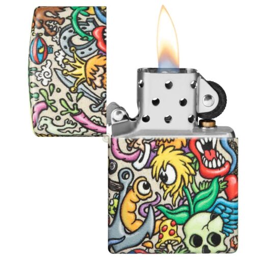 Zippo Crazy Collage 540 Color - 48394 - Hình ảnh 8