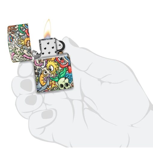 Zippo Crazy Collage 540 Color - 48394 - Hình ảnh 9