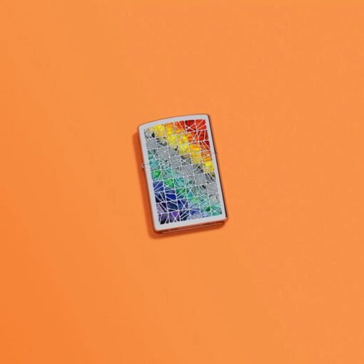 Zippo Fusion Pattern Design High Polish Chrome - 48412 - Hình ảnh 7