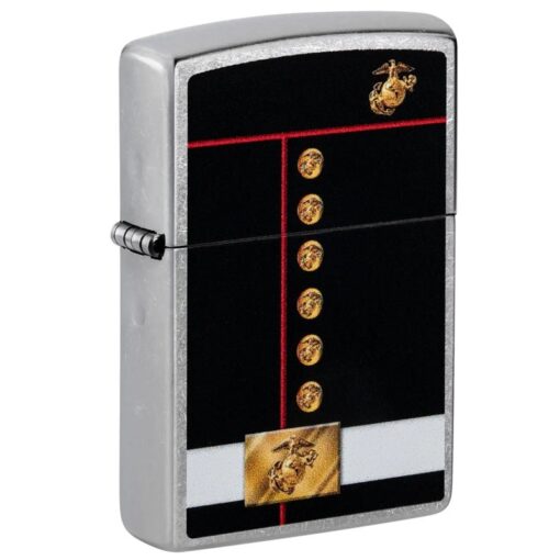 Zippo U.S Marines Corps Dress Blues Street Chrome - 48550