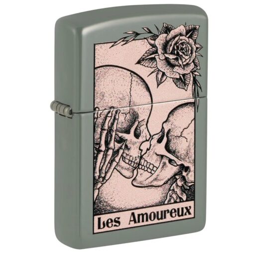 Zippo Death Kiss Design Sage - 48594