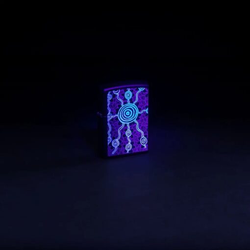 Zippo John Smith Gumbula Black Light Design Black Matte - 48625 - Hình ảnh 7