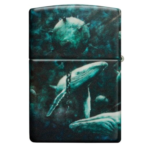 Zippo Spazuk Whale Design - 48627 - Hình ảnh 4