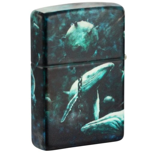 Zippo Spazuk Whale Design - 48627 - Hình ảnh 3