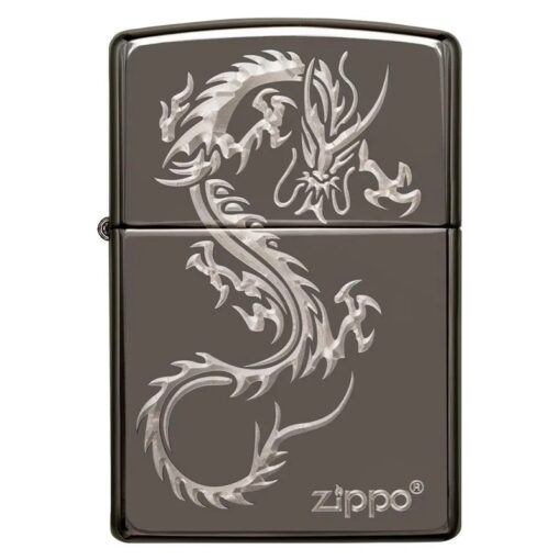 Zippo Chinese Dragon Black Ice - 49030 - Hình ảnh 3