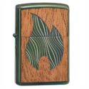 Zippo Woodchuck Zippo Flame High Polish Green - 49057