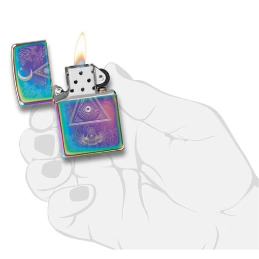 Zippo Eye of Providence Design Multi Color - 49061 - Hình ảnh 5