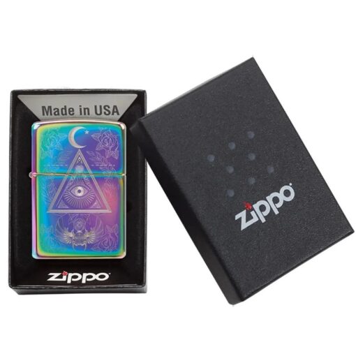 Zippo Eye of Providence Design Multi Color - 49061 - Hình ảnh 6