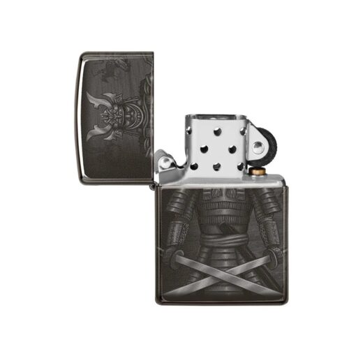 Zippo Knight Fight Design High Polish Black - 49292 - Hình ảnh 2