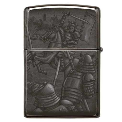 Zippo Knight Fight Design High Polish Black - 49292 - Hình ảnh 5