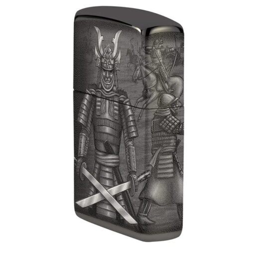 Zippo Knight Fight Design High Polish Black - 49292 - Hình ảnh 6