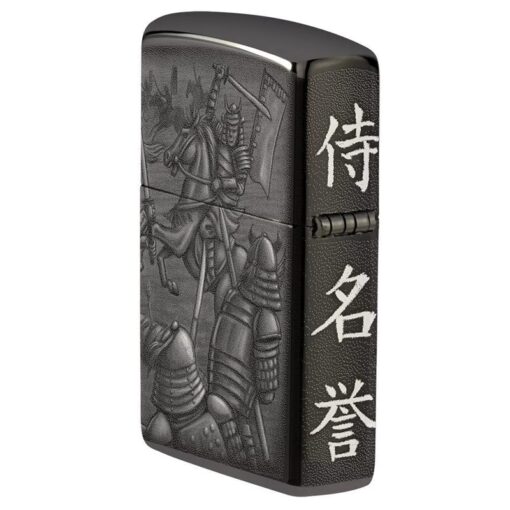 Zippo Knight Fight Design High Polish Black - 49292 - Hình ảnh 7