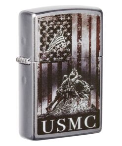 Zippo U.S. Marine Corps. Street Chrome - 49316