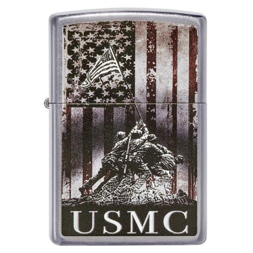 Zippo U.S. Marine Corps. Street Chrome - 49316 - Hình ảnh 3