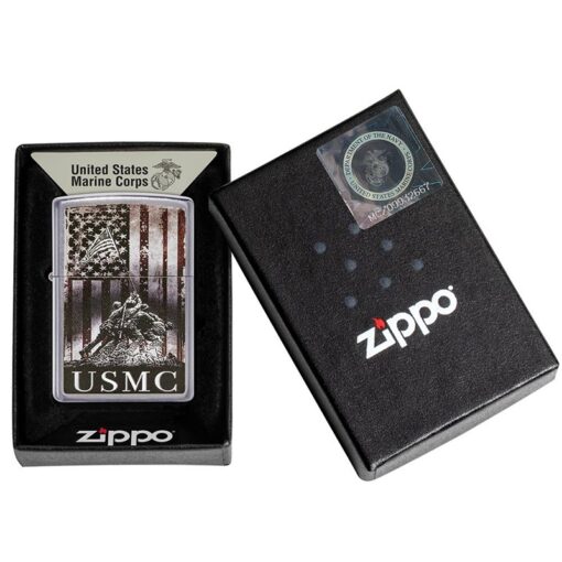 Zippo U.S. Marine Corps. Street Chrome - 49316 - Hình ảnh 6