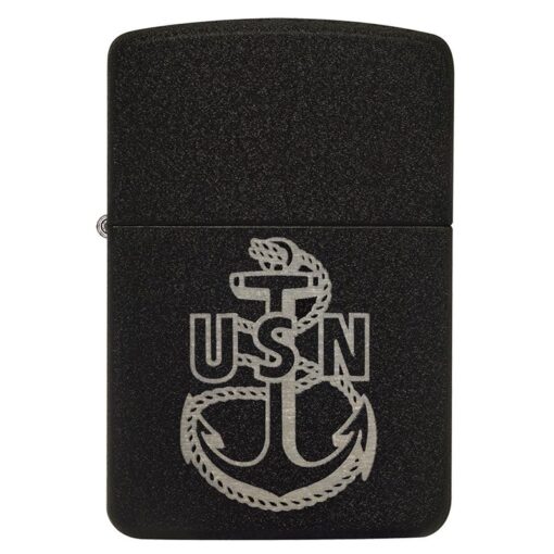 Zippo U.S. Navy Replica Black Crackle - 49318 - Hình ảnh 3