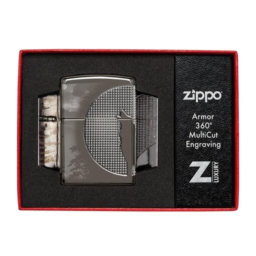 Zippo Armor Wolf Design Black Ice - 49353 - Hình ảnh 10