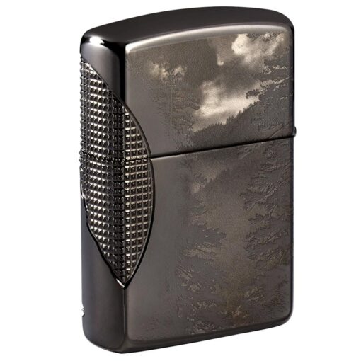 Zippo Armor Wolf Design Black Ice - 49353 - Hình ảnh 3