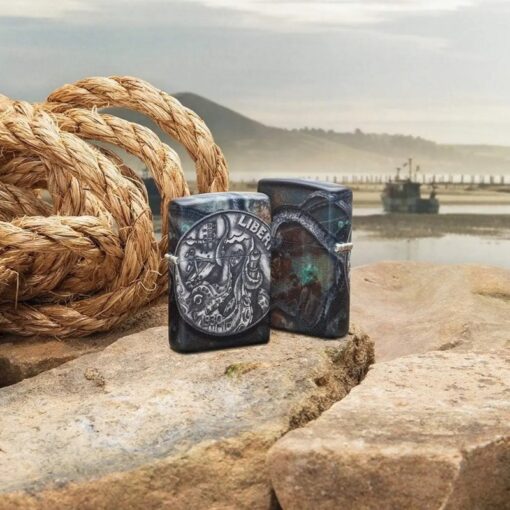 Zippo Pirate Coin 540 Color - 49434 - Hình ảnh 11