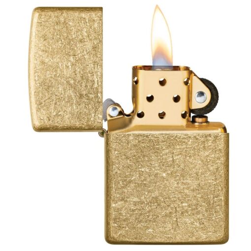 Zippo Classic Tumbled Brass - 49477 - Hình ảnh 4