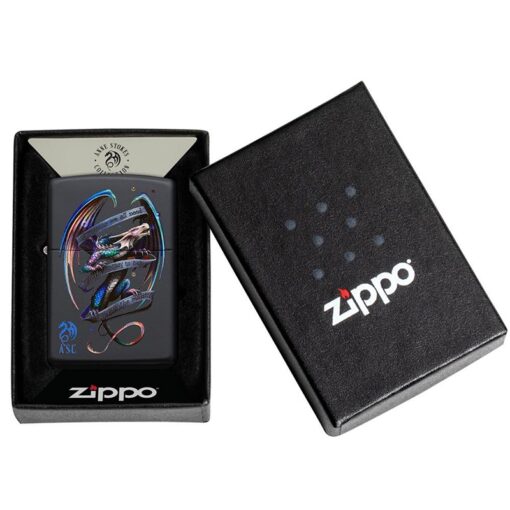 Zippo Anne Stokes Dragon Black Matte - 49548 - Hình ảnh 6