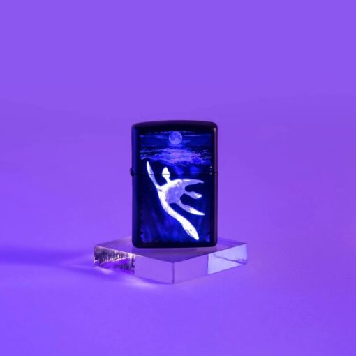 Zippo Black Light Loch Ness Design Black Matte - 49697 - Hình ảnh 7