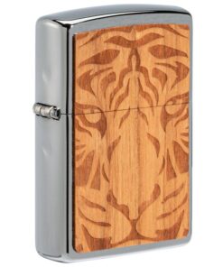 Zippo WOODCHUCK USA Cherry Tiger Head Emblem - 49707